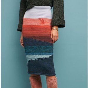 Colorful Sweater Skirt, Anthropologie